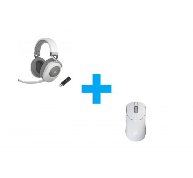 Corsair Sabre v2 Pro Ultralight + Corsair HS65 v2 Carbon