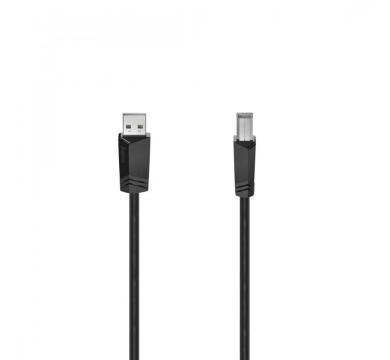 Hama USB cable, USB 2.0, 480 Mbit/s, 1.50 m