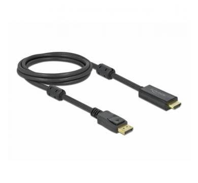 Delock Active DisplayPort 1.2 to HDMI Cable 4K 60Hz 2m