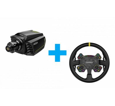MOZA R21 Direct Drive + RS V2 Steering Wheel