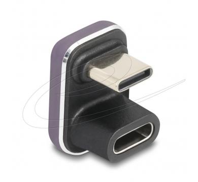 Delock USB-C Adapter 180° angled 40 Gbps PD 3.1 240W