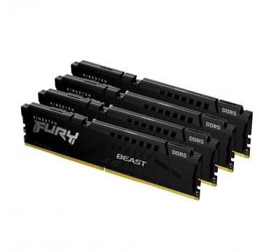 Kingston FURY Beast Black 128GB (4x32GB) DDR5 5200MT/s