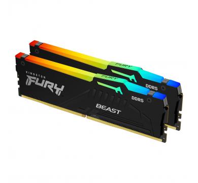 Kingston FURY Beast Black RGB EXPO 32GB (2x16GB) DDR5 6000MT/s