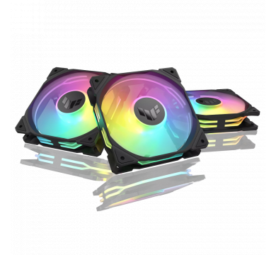 ASUS TUF Gaming TR120 ARGB Reverse Fan - Triple Pack
