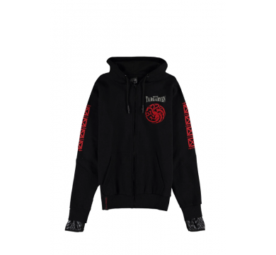 Difuzed GOT - House Of The Dragon - Men's Hero Item Zipper Hoodie