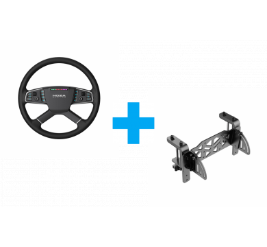 MOZA TSW Truck Wheel + MOZA Clamp for Truck Wheel