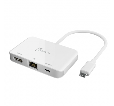 j5create JCA351 USB-C to 4K HDMI Ethernet Adapter