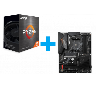 AMD Ryzen 5 5600 + GIGABYTE B550 AORUS ELITE V2