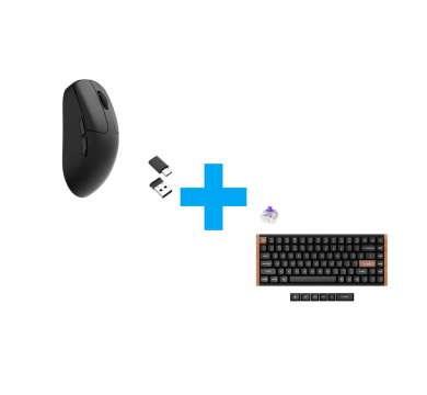 Keychron K2 HE Special Edition - Wireless + Keychron M2, Matte Black