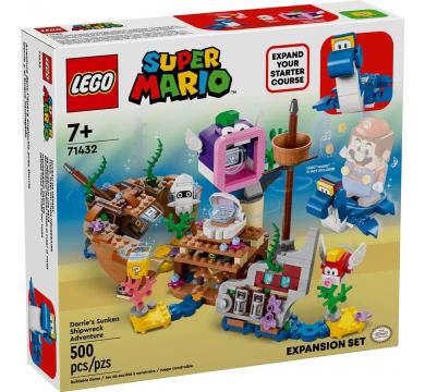 LEGO Super Mario - Dorrie's Sunken Shipwreck Adventure Expansion Set - 71432