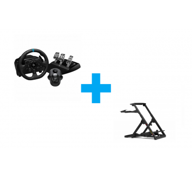 Logitech G923 + Logitech Shfter + Next Level Racing Stand 2.0