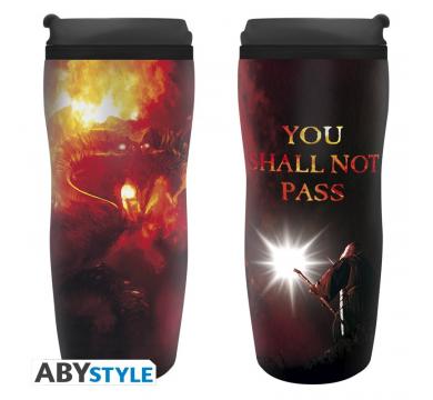 LORD OF THE RINGS Travel Mug You shall not pass