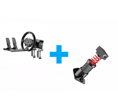 MOZA R3 Base + ES Wheel + SR-P Lite Double + R3 Table Clamp + Performance Kit for SR-P Lite