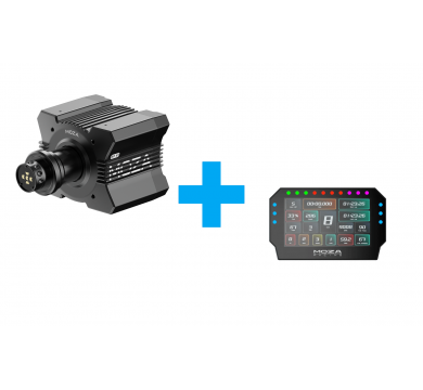 MOZA R9 V3 Wheel Base + CM2 HD Racing Dash