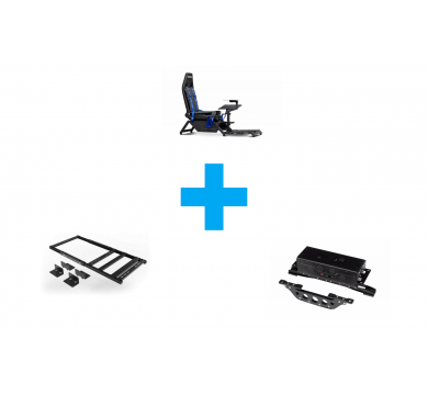 Next Level Racing Motion Plus Platform + Next Level Racing Motion + Next Level Racing Boeing Commercial Edition