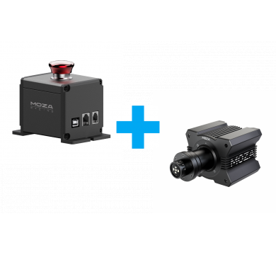 MOZA E-Stop Switch + R9 Wheel Base