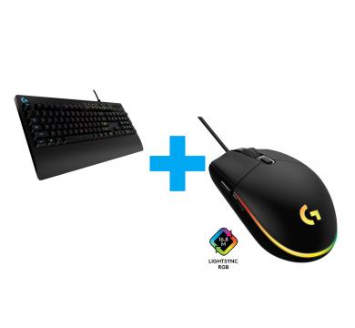 Logitech G213 + Logitech G102