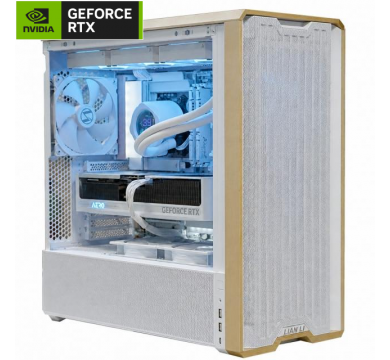 GPLAY CRUSHER X3D R7 GEFORCE RTX5070TI WHITE WOOD D5