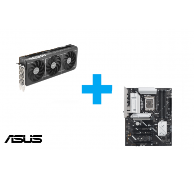 ASUS PRIME RADEON RX 9070 XT OC + ASUS PRIME B860-PLUS WIFI DDR5