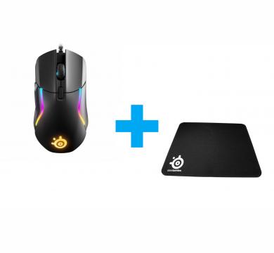 SteelSeries Rival 5 + SteelSeries QCK Heavy L