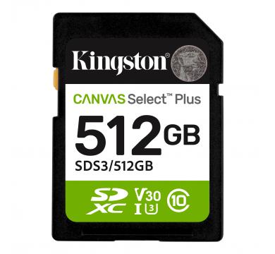 Kingston Canvas Select Plus SD 512GB