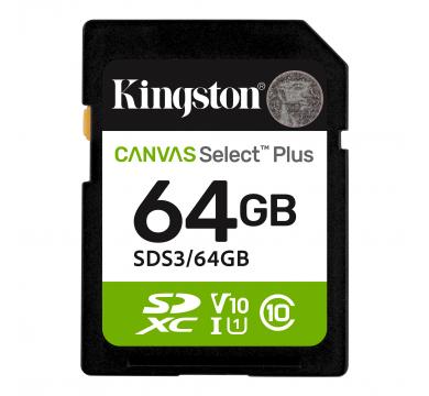 Kingston Canvas Select Plus SD 64GB