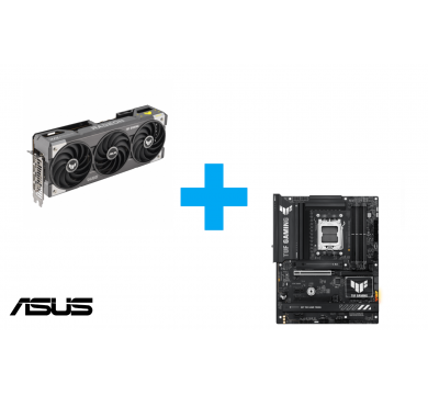 ASUS TUF GAMING RADEON RX 9070 XT OC + ASUS TUF GAMING B850-PLUS WIFI 7