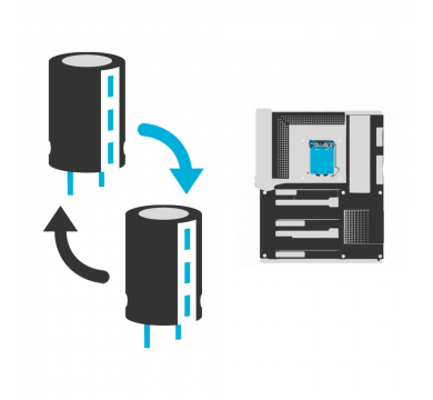 Смяна на кондензатор или друг елемент на дънна платка