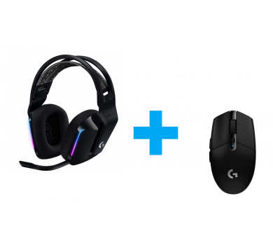 Logitech G305 Lightspeed Wireless + Logitech G733 Lightspeed Wireless RGB