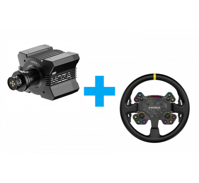 MOZA R9 V3 Wheel Base + RS V2 Steering Wheel