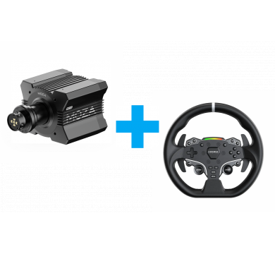 MOZA R12 V2 Direct Drive + Standalone ES Steering Wheel